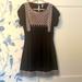 Madewell Dresses | Euc Madewell Embroidered Dress | Color: Black | Size: 8