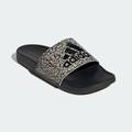 Adidas Shoes | Adidas Adilette Comfort Unisex Sandals Core Black / Core Black / Wonder White | Color: Black/Tan | Size: 9