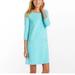 Lilly Pulitzer Dresses | Lilly Pulitzer 3/4 Sleeve Teal, Aquamarine Shift Dress | Color: Blue/Green | Size: S