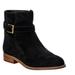 Tory Burch Shoes | Like New Tory Burch Brooke Suede Ankle Boot, Black, Size 7.5 Comes With Box | Color: Black | Size: 7.5