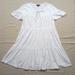 J. Crew Dresses | J Crew Womens Sundress Size Xs White Tiered Short Sleeve Broken In Jersey | Color: White | Size: Xs