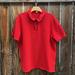 Burberry Shirts | Burberry Brit Men's Short Sleeve Casual Polo Red. Size Xxl. | Color: Red | Size: Xxl