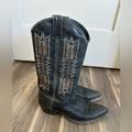 Free People Shoes | Gray Western Cowgirl Boot | Color: Gray | Size: 7.5