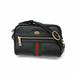 Gucci Bags | Gucci Ophidia Shoulder Bag Black Leather Sherry Line Diagonal Bag | Color: Black/Brown | Size: Os