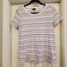 J. Crew Tops | J. Crew Tshirt Size M | Color: Gold/White | Size: M