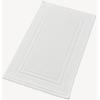 Badematte CHRISTY "Fina", weiß, H:8mm, Baumwolle, Badematten, Luxusbadematte in Premium Qualität, elegantes Design, 50 x 80, 2er Set
