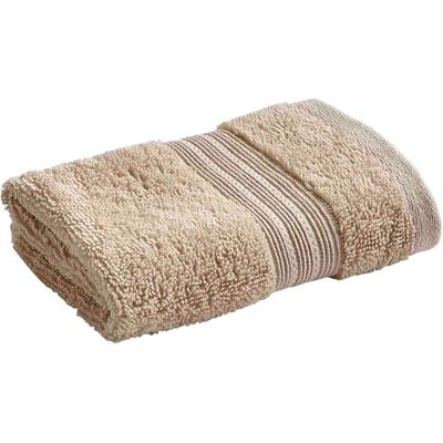 Waschlappen CHRISTY "Organic", beige (natural), B:30cm L:30cm, Walkfrottier, Waschlappen, Luxus Seiftuch mit 550g/m², 100% Bio-Baumwolle, 30 x 30, 4er Set Image