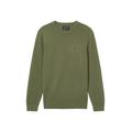 Marc O'polo Bio-Baumwoll-Pullover regular Herren olive, Gr. XXL, Baumwolle, Männlich Pullover