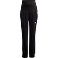 adidas Damen Essentials Cotton 3-Streifen Hose – Umstandsmode, Größe XXL in Schwarz