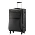 REEKOS Carry-on Suitcase Luggage Softside Expandable Carry On Luggage with Spinner Wheels, Lightweight Upright Suitcase Carry-on Suitcases Carry On Luggages (Color : A, Size : 24in)