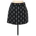Zara Basic Casual Skirt: Black Brocade Bottoms - Women's Size Small