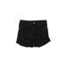 American Eagle Outfitters Denim Shorts: Black Print Bottoms - Women's Size 8 - Stonewash