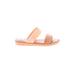 Melissa Sandals: Tan Print Shoes - Women's Size 7 - Open Toe