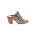 Chinese Laundry Mule/Clog: Tan Snake Print Shoes - Women's Size 9