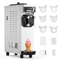 Homhougo Commercial Ice Cream Machine, Stainless Steel in Gray/White | 32.08 H x 9.05 W x 26.77 D in | Wayfair YXD_ZBJ_PHO_0YI135IV