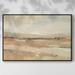 Wexford Home Earth Tone Landscape I Framed On Canvas Print Canvas, Solid Wood in Gray | 37 H x 25 W x 2 D in | Wayfair CF10-2777830-FL101
