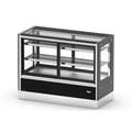 Vollrath RDCCB-60SS 60" Self Service Countertop Refrigerated Display Case - (3) Shelves, 120v, 3 Shelves, Black