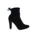 Charles by Charles David Ankle Boots: Black Print Shoes - Women's Size 6 - Round Toe