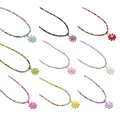 Collier perles d'été collier fleurs riz collier plage hawaïen bijoux adaptés aux dames et aux