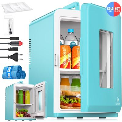 Kesser - 2in1 Mini Kühlschrank Kühlbox 15 Liter Kühl und Heizfunktion Tragbarer ac dc 220-240V/12V