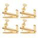 Tomshoo Violin Fine Tuners 4 PCS Alloy String Adjuster Anti Rust Parts for 4/4 3/4 Violin