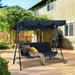 Outsunny 3-Seat Outdoor Patio Swing Chair