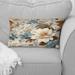 Designart "Vintage Florals VII" Plants Printed Throw Pillow