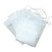 100 pcs Disposable Empty Tea Bags 3.94 x 5.9 / 10*15cm Tea Filter Bags Tea Infuser for Loose Leaf Tea Coffee Spice Herbs DIY scented tea foot bath package hot pot package soup package