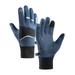 Pxiakgy Motorcycle Gloves Touchscreen Cycling Gloves Warm Winter Thermal Gloves Mountain Bike Anti Slip Gloves Breathable Lightweight Dirt Street Bike Glove Non Slip For Cold Blue+S