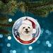 Fnochy Clearance 2PC Christmas Funny Decoration Christmas Pattern Pendant Christmas Tree Ornaments Trash Bags