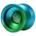 X2 Competitive Yo-Yo Yoyo for Beginners Alloy Yoyo Easy to Return and Practise Tricks Blue Green