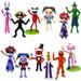 12pcs Amazing Digital Circus Action Figure 3.7 -4.68 Pomni/Ragatha/Caine/Jax and Other Roles Figure Set for Kids Adults Fans Collection Birthday Figure Toy Birthday Party Favor Decorations