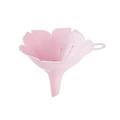 HEMOTON Oriental Cherry Funnel Plastic Creative Funnel for Kitchen Soy Sauce Cooking Oil (Pink)