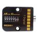 Whoamigo Counter Mechanical Counter 7 Digit Automatic Memory Mold Counter Square 9cm