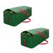 2Pack Christmas Tree Storage Bag - Heavy-Duty with Durable Reinforced Handles & Zipper (Fits 7.5FT Tree)