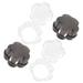 4 pcs Plastic Stove Knob Covers Child Safety Gas Stove Knob Covers Baby Proofing Stove Knob Covers