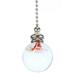 Clear Chain with connector Fan Chain Chain Extension for Home Decoration Red