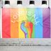 Decor LGBT Outdoor Banner Garden Flag Polyester Bi Pride Stuff Stripes Rainbow Gay Party Flags