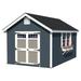 Little Cottage Co. 12 ft. x 18 ft. Colonial Williamsburg Wood Storage Shed Precut Kit