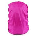 Waterproof Backpack Rucksack Rain Cover Bag Rainproof Pack Cover 45L(Rose Red)
