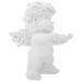 Resin Angels Statue Little Figurine Sculpture for Indoor Outdoor Guardian Decoration White