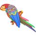 Iron Toucan Bird Pendant Wall Art Decor Wall Hanging Decoration Home Ornament