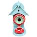 JikoIiving Teapot Bird House Feeder Birds Nest Box Home Garden Hanging Pets Feeder Wild Bird Feeder Drinker Hook Hummingbird Accessories Decors