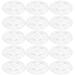 100 Pcs Drink Lid Cup Accessories Lids for Cups Cups with Disposable Lid Transparent Flat Lids