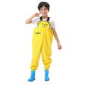 Baby Boy Romper Toddler Children Chest Fishing Water Proof Hunting Waders Jumpsuit With Rain Boots Boys Jumpsuits Yellow 9 Years-10 Years
