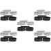 50 Pcs Music Note Silicone Hand Wristband Festival Accessories Mens Gifts Black Bracelet Silica Gel Bands Bracelets Child