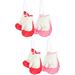 4 Pairs Mini Boxing Gloves Decor Baby Boxing Gloves Arm Sleeves Football Toddler Boxing Gloves Baby Toddler