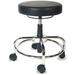 HTYSUPPLY Plus HL Series Height-Adjustable Utility Stool Black