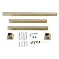 Monarch Console Sink Legs Wall Support Brushed Brass