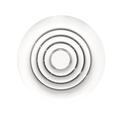 TISHITA Grille Cover Vent Vent Fan Silent High Speed Practical Wall Mounted Round Air Vent Exhaust Fan for Laundry Room Garage Kitchen Bathroom